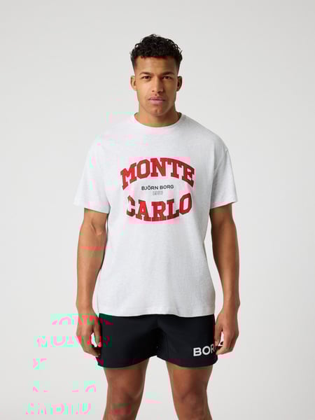Björn Borg Borg Gym Oversized T-shirt Grå, M