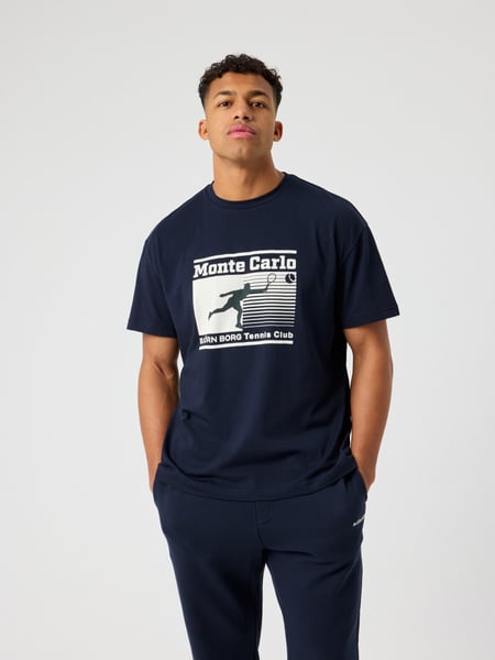 Björn Borg Borg Gym Oversized T-shirt Marineblå, S