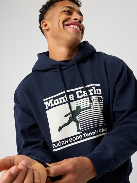 Björn Borg Borg Oversized Hoodie Marineblå, XL