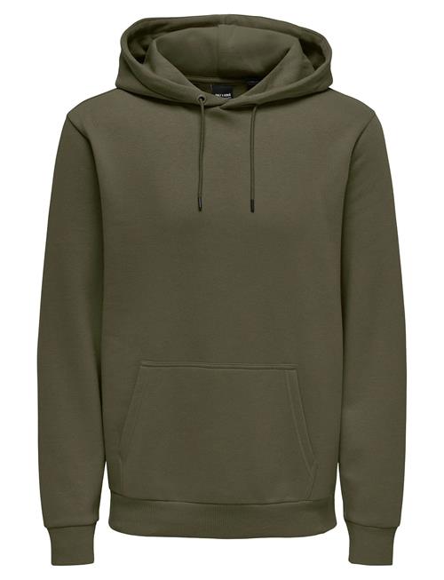 Onsceres Life Hoodie Sweat ONLY & SONS Brown
