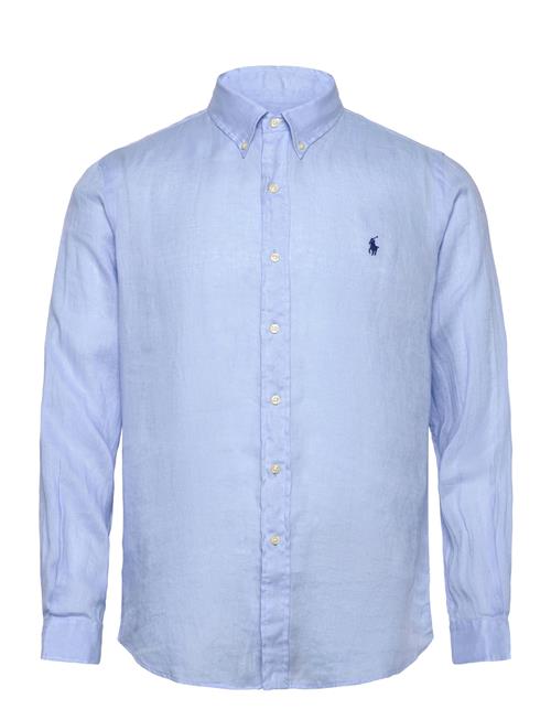 Custom Fit Linen Shirt Polo Ralph Lauren Blue