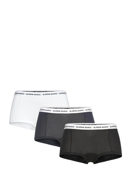 Logo Boxer Shorts 3P Björn Borg Patterned