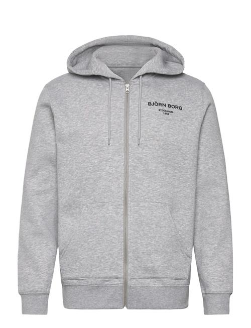 Borg Essential 1 Zip Hoodie Björn Borg Grey