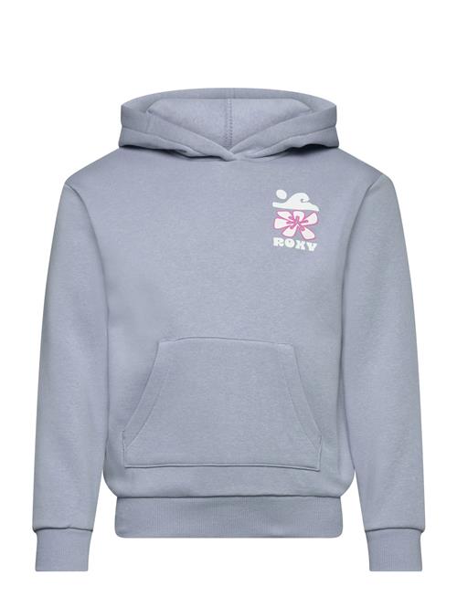Surf Feeling Hoodie Brushed Roxy Blue