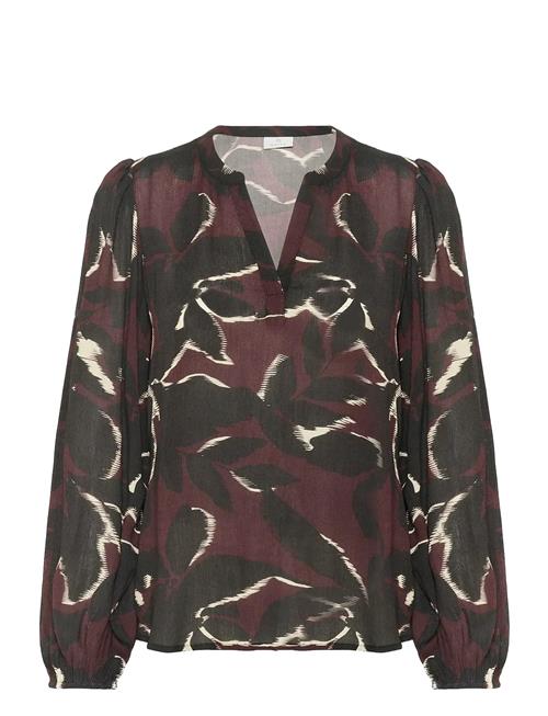 Kabeate Amber Blouse Kaffe Burgundy