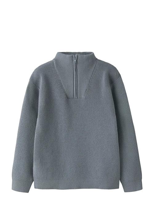Nmmnesolle Ls Knit Name It Blue