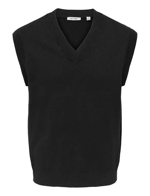 Onsphil Rlx 12 Vest Knit ONLY & SONS Black
