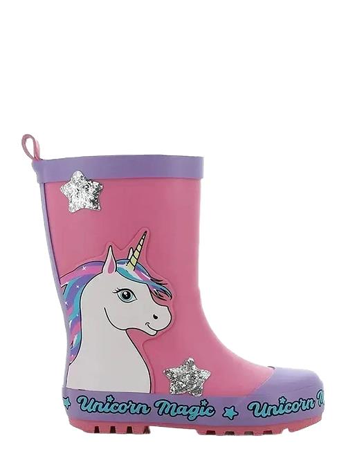 Unicorn Rainboots Leomil Pink
