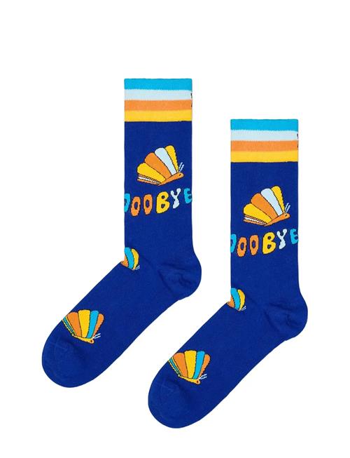 The Beatles Hello Goodbye Sock Happy Socks Blue