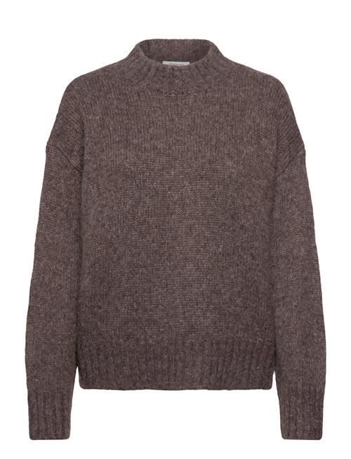 Rwtulip Wool Blend Ls Turtleneck Pl Rosemunde Grey