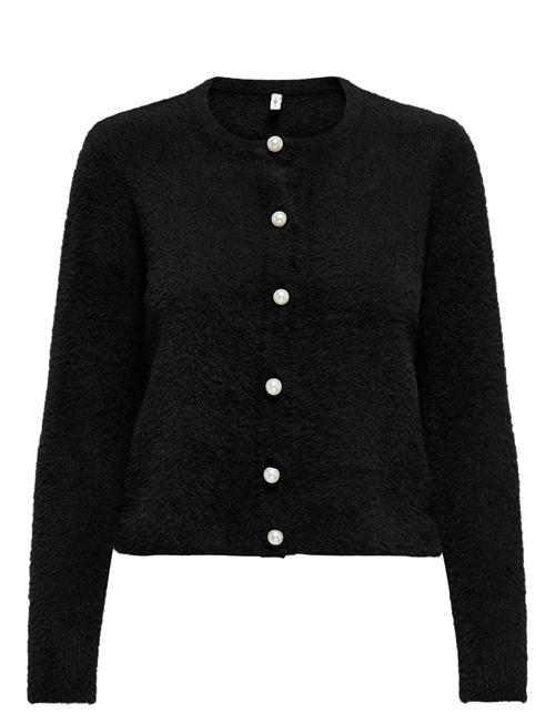 Onlpetra Ls Pearl O-Neck Cardi Cc Knt ONLY Black