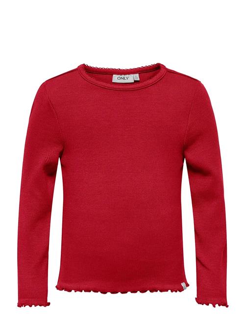 Kmgtrinny Life Sld Ls Ck Top Jrs Noos Kids Only Red