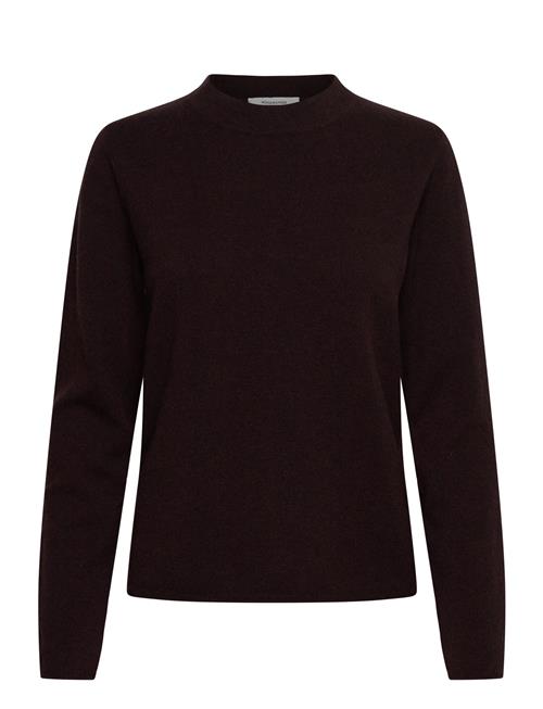 Rwlaica Cashmere Ls O-Neck Pullover Rosemunde Navy