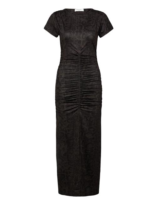 Rwbillie Capsleeve Long Dress Rosemunde Brown