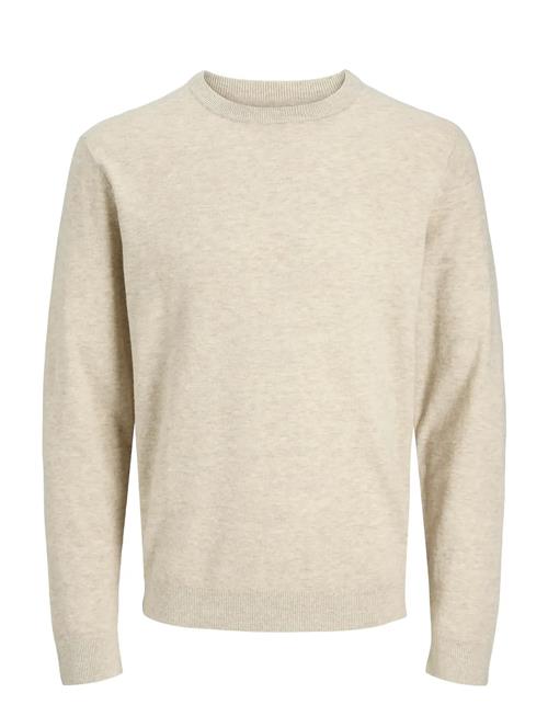 Jack & Jones Jjeperfect Wool Knit Crew Neck Sn Jack & J S Beige