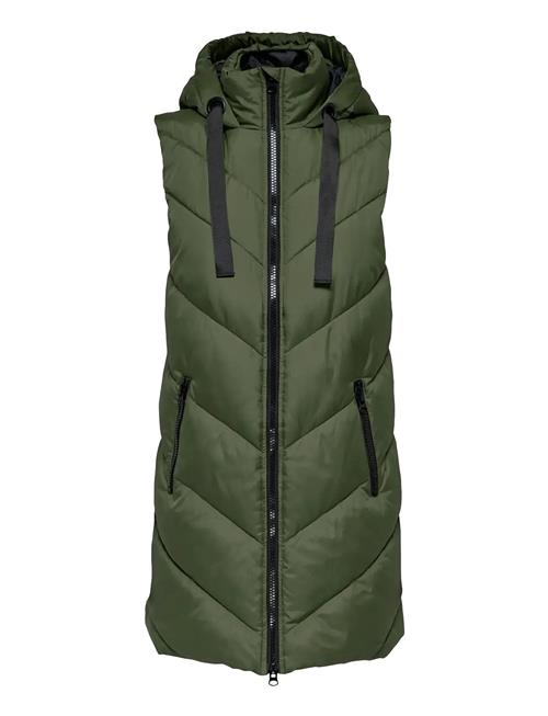 Jdyskylar Life Hood Waistcoat Otw Noos JDY Khaki