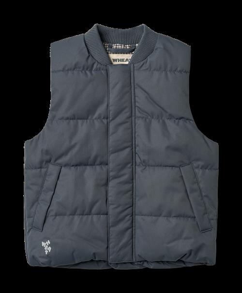 Wheat Lakas Puffer-vest Ink  Ink 98 cm  Blå  98 cm  mand