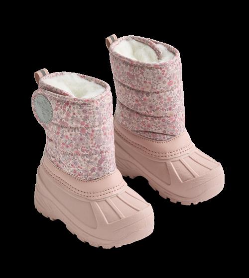 Wheat Winty Vinterstøvler Rose Powder Flowers  Rose Powder Flowers 32 EU  Lyserød  32 EU  kvinde