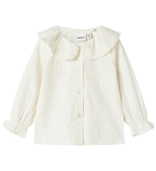 Name It Bluse - NmfOuma - Cloud Dancer