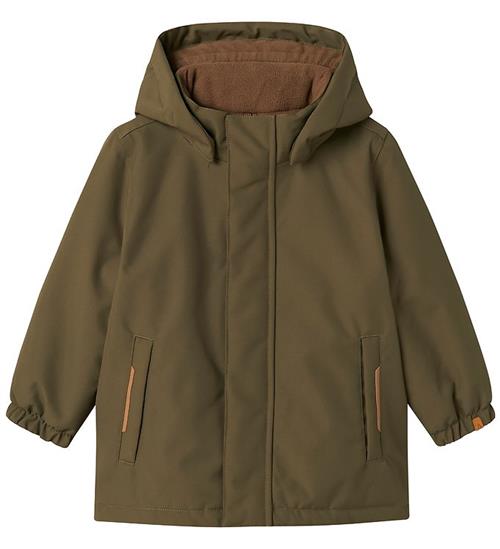Lil Atelier Vinterjakke - NmmLasnow10 - Solid - Sea Turtle