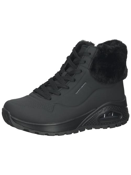 SKECHERS Snørestøvletter  sort