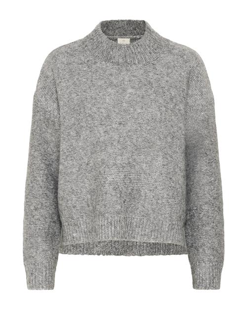 Kaffe Pullover  grå / grå-meleret