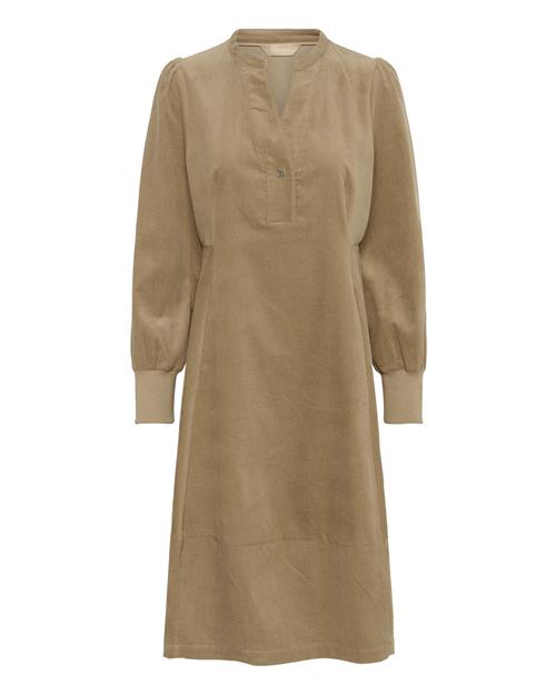 CULTURE Kjole 'Rhaena'  mørkebeige