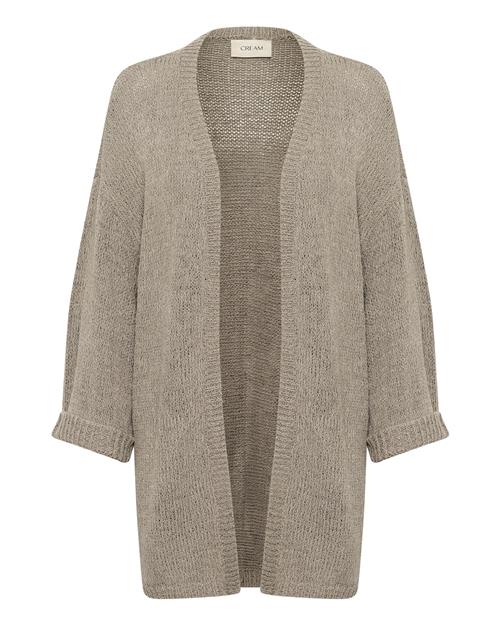 Cream Oversized cardigan 'Nixy'  taupe