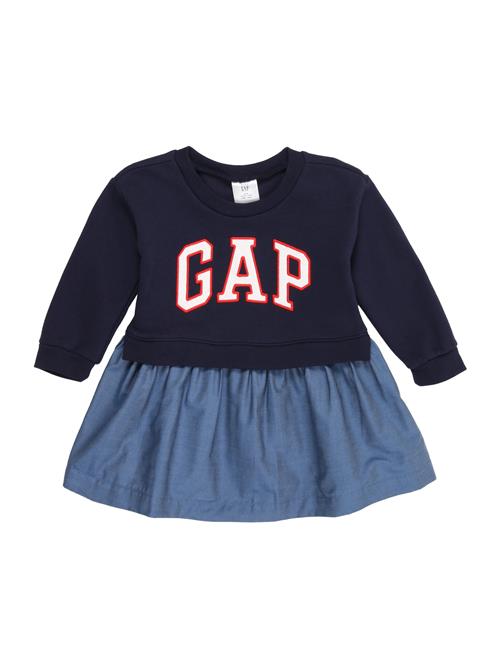 GAP Kjole  blue denim / mørkeblå / grenadine / hvid