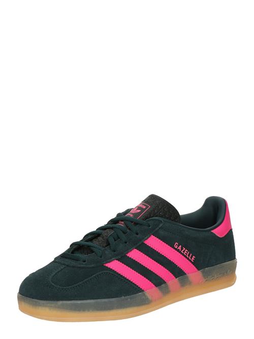 ADIDAS ORIGINALS Sneaker low 'GAZELLE'  mørkegrøn / pink