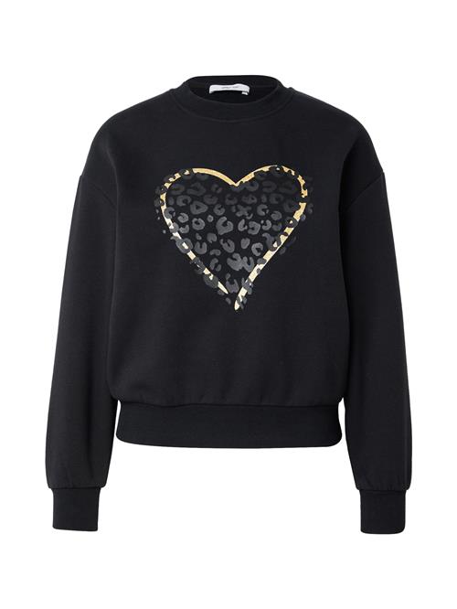 ABOUT YOU Sweatshirt 'Fee'  guld / sort