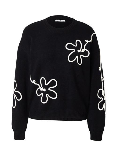 Hailys Pullover 'Ti44luna'  sort / hvid