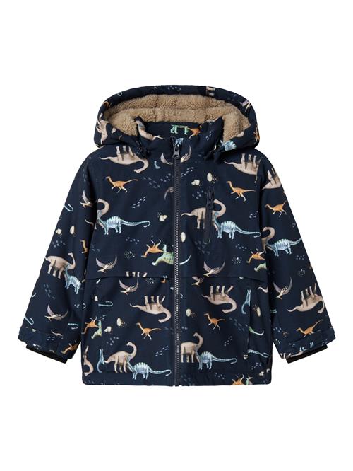 Se NAME IT Jakke Snow05 Dino Dark Sapphire hos SmartKidz
