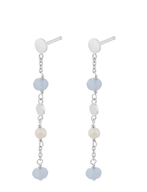 Afterglow Sea Earchains 40 Mm Pernille Corydon Silver