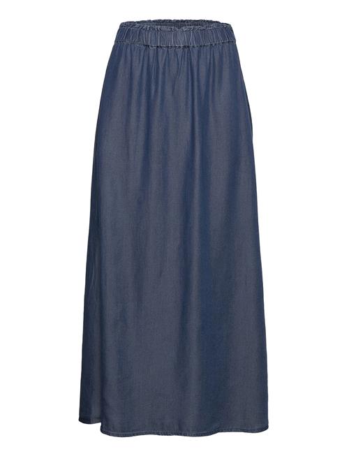 Onlpema Venedig Life Long Skirt Dnm Qyt ONLY Blue