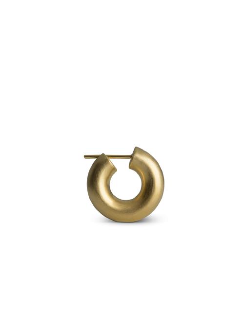 Small Chunky Hoop, Gold-Plated Sterling Silver Jane Koenig Gold