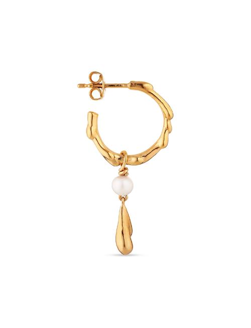 Drippy Hoop With Pearl Drop Jane Koenig Gold