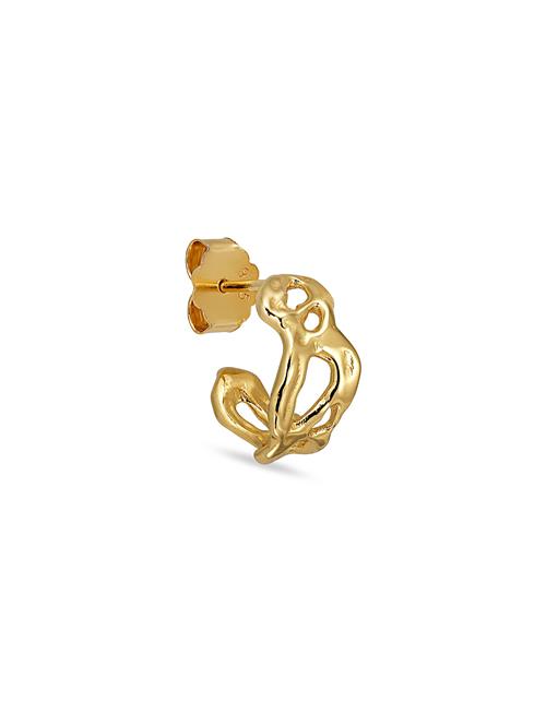 Small Space Hoops Jane Koenig Gold
