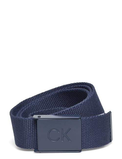 Ck Monogram Buckle Belt Calvin Klein Golf Navy