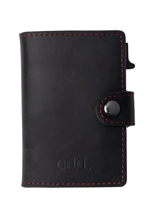 Rfid Leather/Alu Card Holder Edd. Black