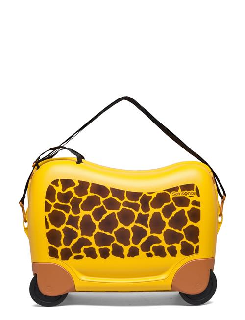 Dream2Go Ride-On Suitecase Tiger. T Samsonite Yellow