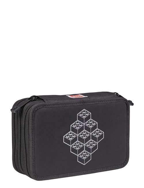 3 Layer Pencil Case With Content Lego Bags Black