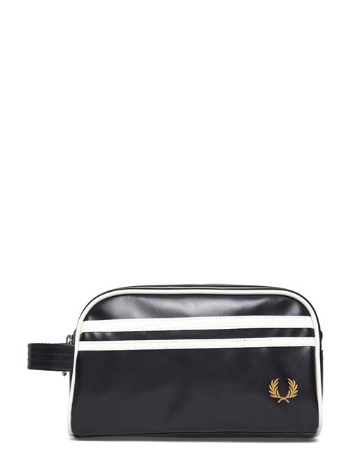 Coated Polyester Wash Bag Fred Perry Navy