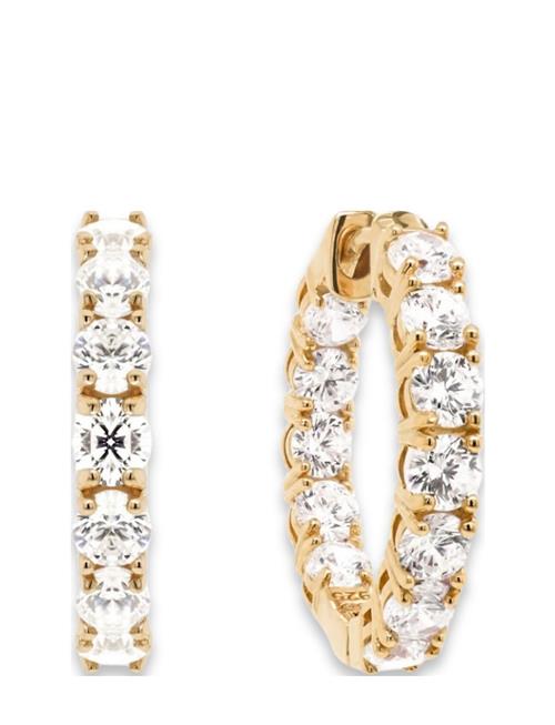 Goldplated Luxury Earrings Marmara Sterling Gold