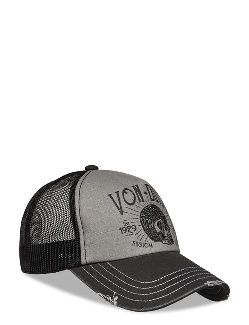 Screen Print Black -Grey Trucker Von Dutch Von Dutch Black