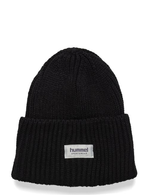 Hmljr Heavy Rib Knit Beanie Hummel Black