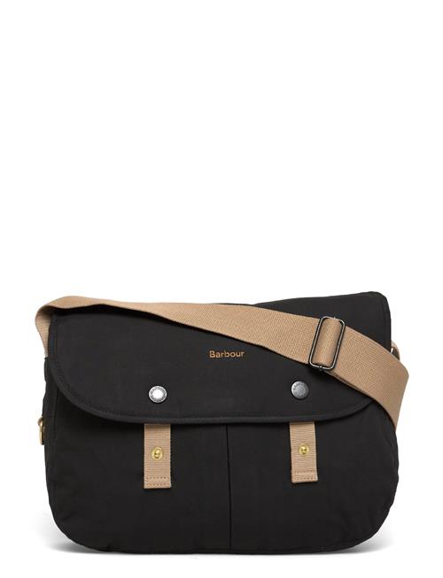 Barbour Transport Riever Crossbody Bag Barbour Black