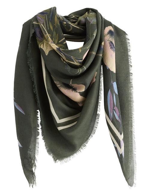 Scarf Bouquet Flower Lindex Khaki