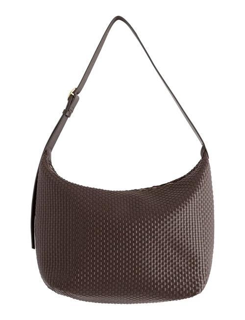 Bag Soft Braided Lou Lindex Brown