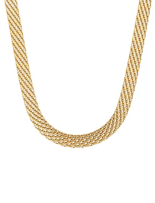 Florens Classic Necklace, Gold By Jolima Gold
